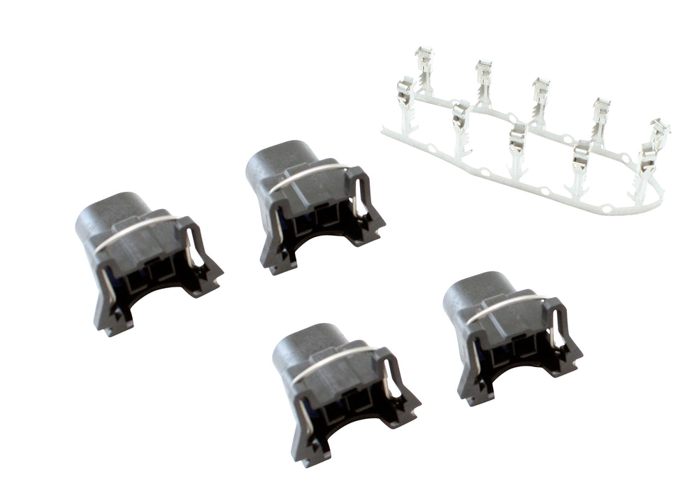 Bosch Injector Plug Kit 4-Pack, Includes four Bosch Injector Connectors and 10 Pins