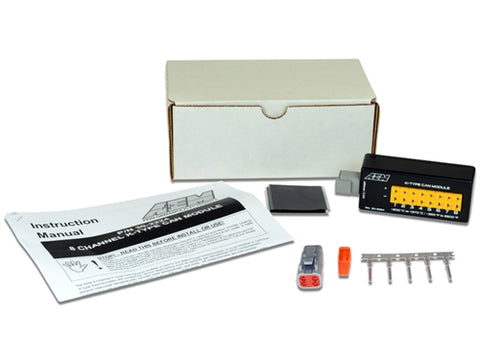 8-Channel K-Type Thermocouple EGT/Temperature Sensor Module with CANbus connectivity