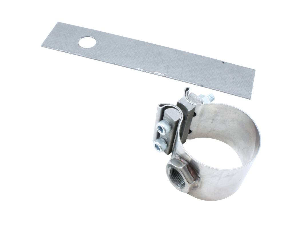 2.5-inch No-Weld O2 Sensor Mount, Allows Users to Install O2 Sensor(s) Without Welding a Bung to Exh