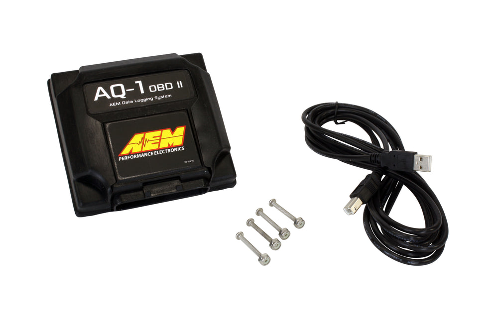 AQ-1 OBDII CAN Data Logging System, Reads OBD CANbus on 2008-Up Vehicles and Includes 12 inputs, Fou