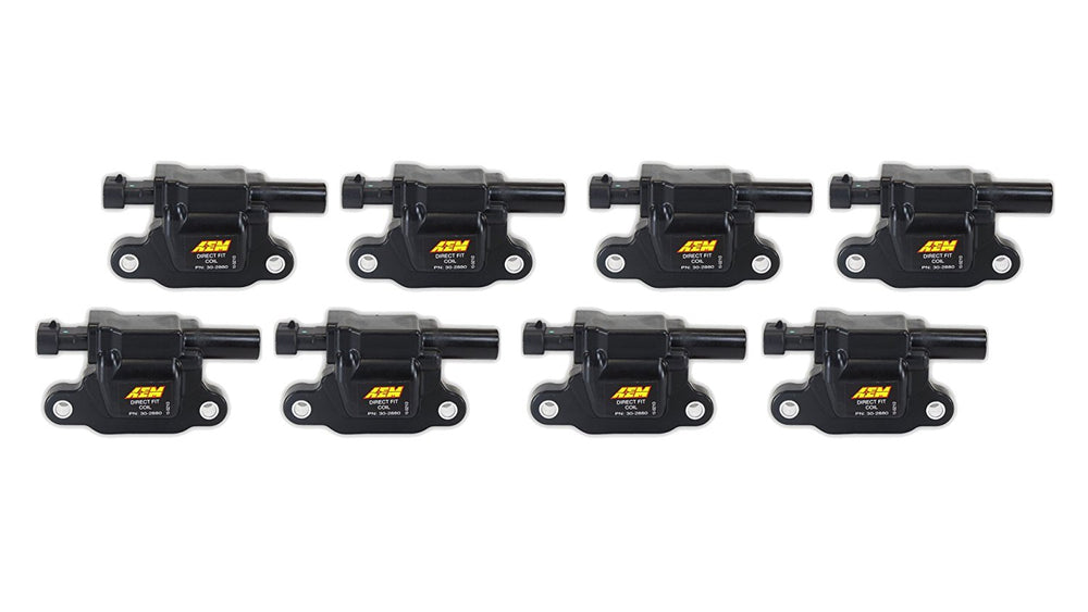 GM 2005-2015 All Engines LS2/3/4/7/9, Direct fit performance ignition coil (8-Pack)