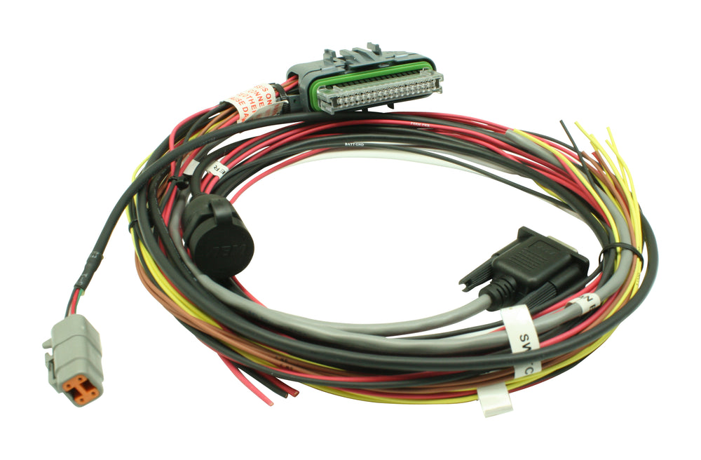 AQ-1 Data Logger 18-inch Mini Harness, Pre-wired for Power, Ground, CAN and USB Comms