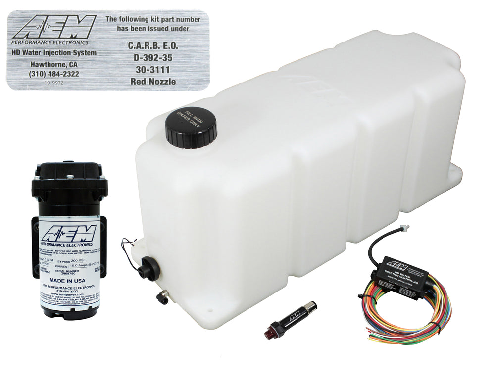 50-State Legal Water Injection Kit for Turbo Diesel Engines with 5 Gallon Tank