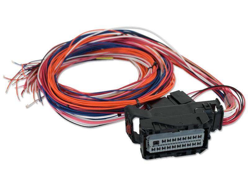 Infinity Mini-Harness for PNs 30-7113, 30-7114, Pre-wired power, grounds, power relay, AEMnet. 40 sm