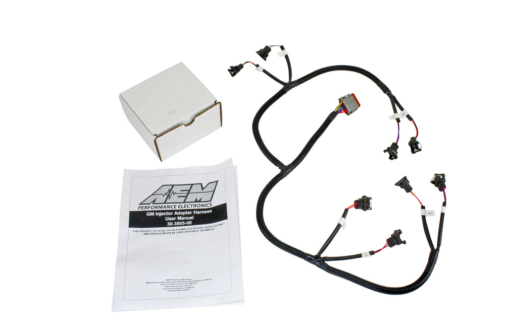 Infinity Core Accessory Wiring Harness, GM Injector Adapter EV1 connectors