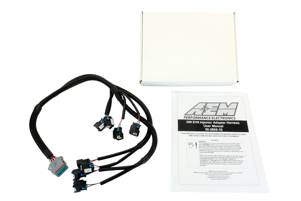 Infinity Core Accessory Wiring Harness for GM Injector Adapter EV6 connectors