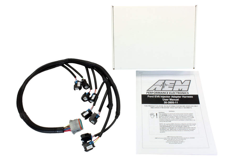 Infinity Core Accessory Wiring Harness for Ford Injector Adapter EV6 connectors