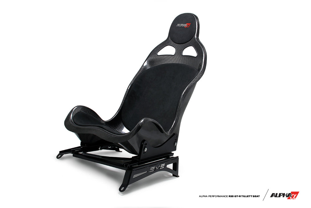 ALPHA Performance R35 GT-R Tillett B1 Carbon Race Seat w/ ALPHA Logo