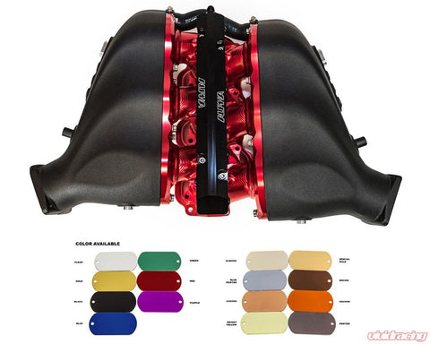 ALPHA GT-R Carbon Fiber / Billet Intake Manifold w/Triple Fuel Rail (18 Injector) Custom (Specify Color)