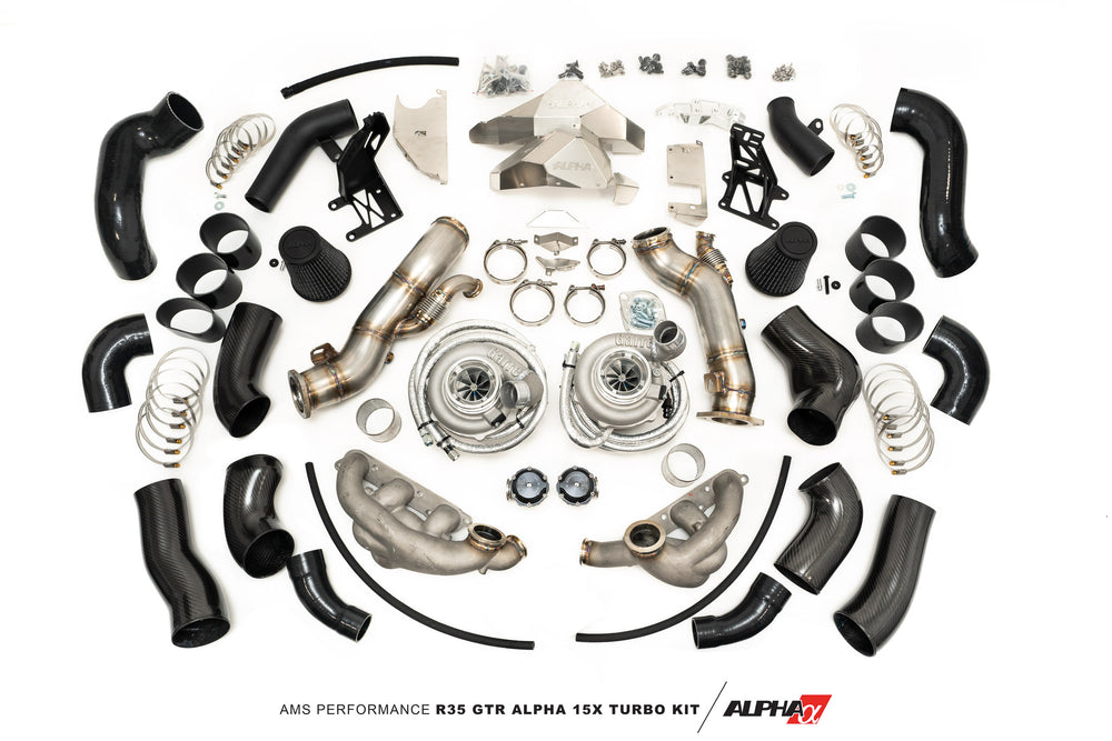 AMS Performance Alpha 15X R35 GTR Turbo Kit with 1.01 A/R Housing (G35 900)