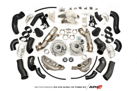 AMS Performance Alpha 15X R35 GTR Turbo Kit with 1.01 A/R Housing (G35 900)