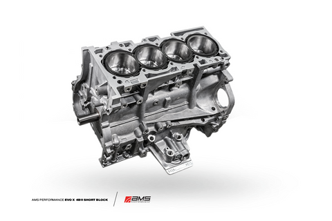 AMS Performance Evo X 4B11 2.2L Stroker Crate Engine 9.0:1 CR with CNC Ported Heads (AMS Supplied Core)