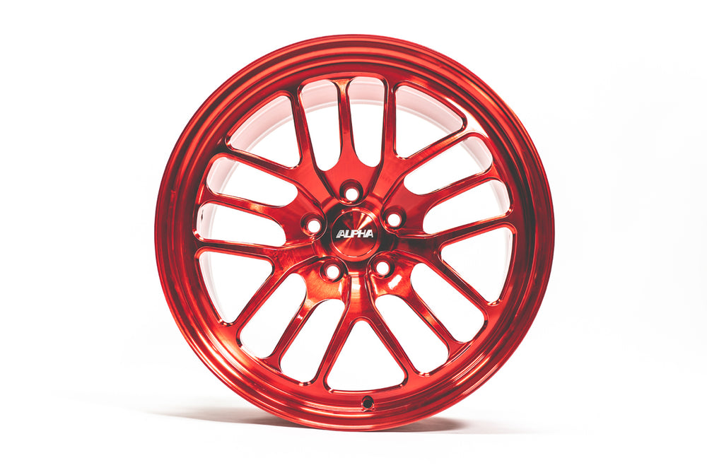 ALPHA Performance Race X 18X10" 1-Piece Front Drag Wheel (Each)