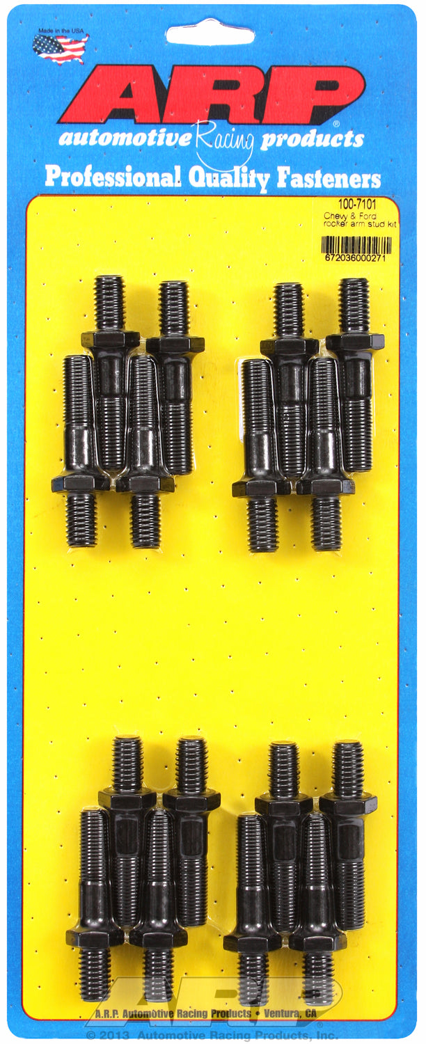 High Performance Rocker Arm Stud Kit w Roller Rockers and Stud Girdle Full Set