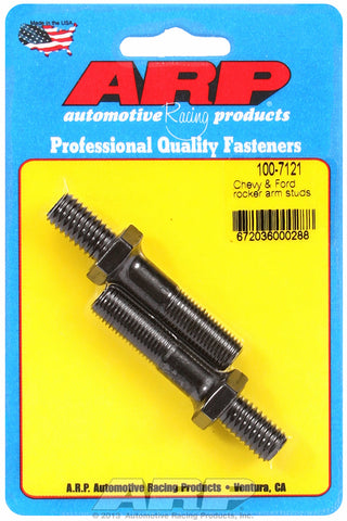 High Performance Rocker Arm Stud Kit w Roller Rockers and Stud Girdle 2-Pack