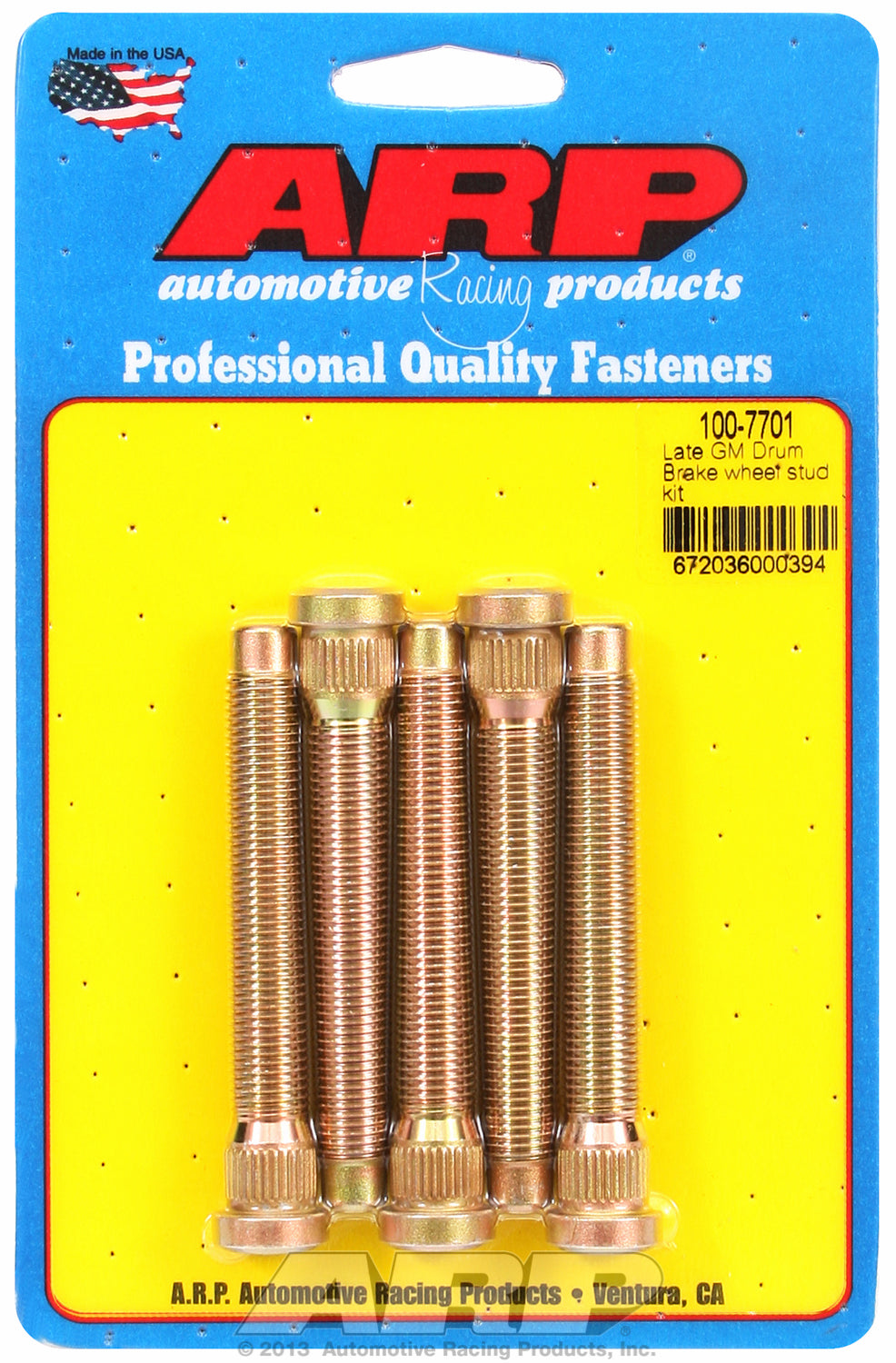 Wheel Stud Kit for Late GM Drum Brake