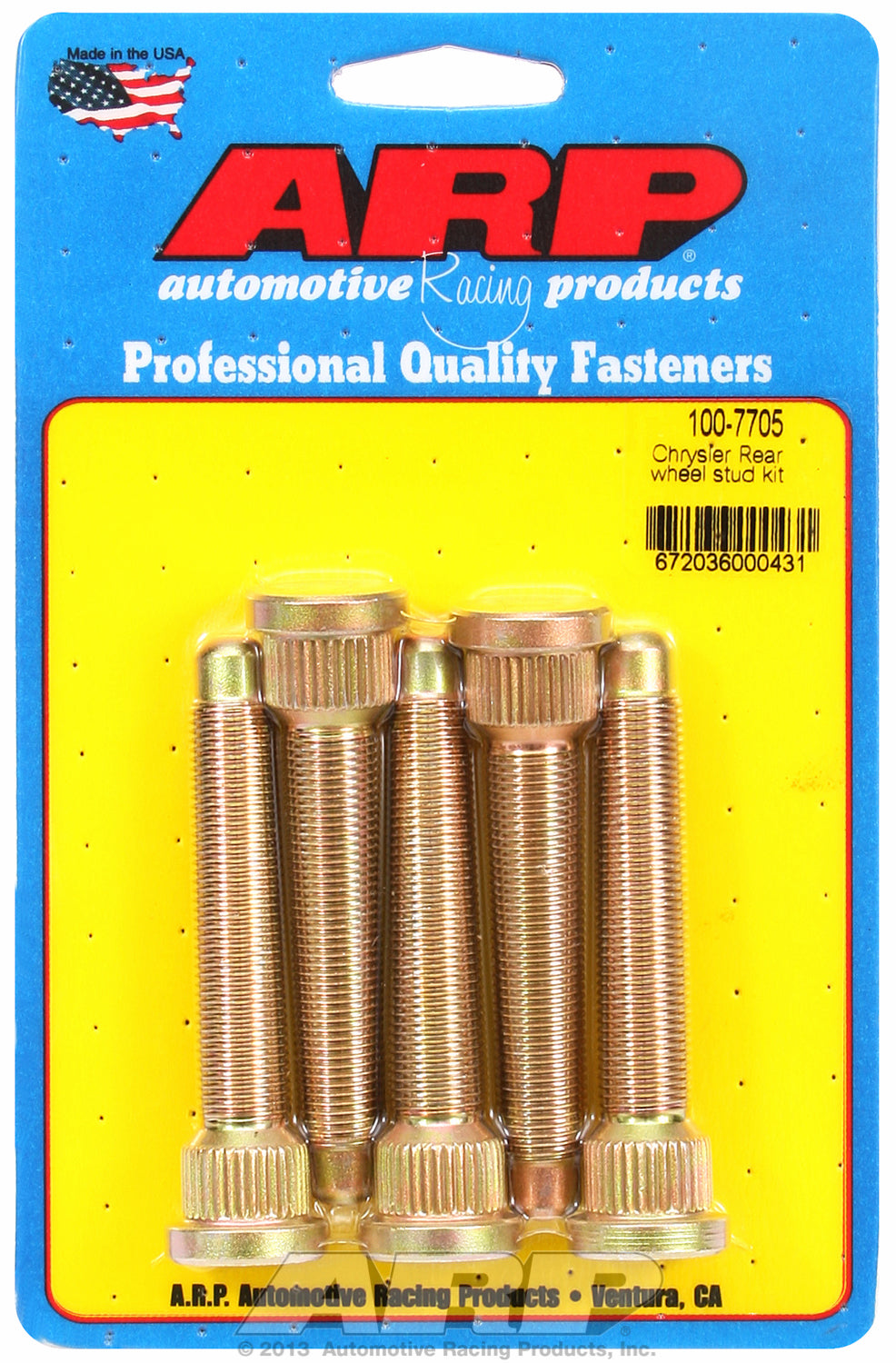 Wheel Stud Kit for Chrysler Rear Axle