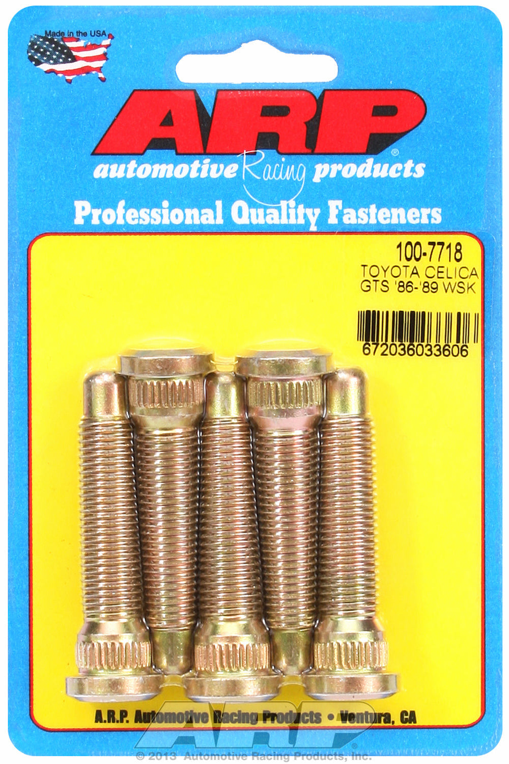 Wheel Stud Kit for Toyota Celica GTS Front