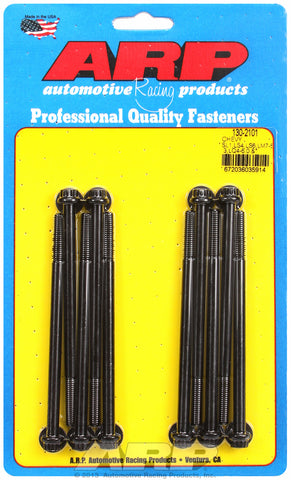 12-Pt Head Black Oxide Intake Manifold Bolts for Chevrolet LS1, LS4, LS6, 4.8L-RL4, 5.3L-LM7, 6.0L-L