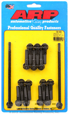 12-Pt Head Black Oxide Oil Pan Bolt Kit for Chevrolet GEN V 6.2L (LT1/LT4)