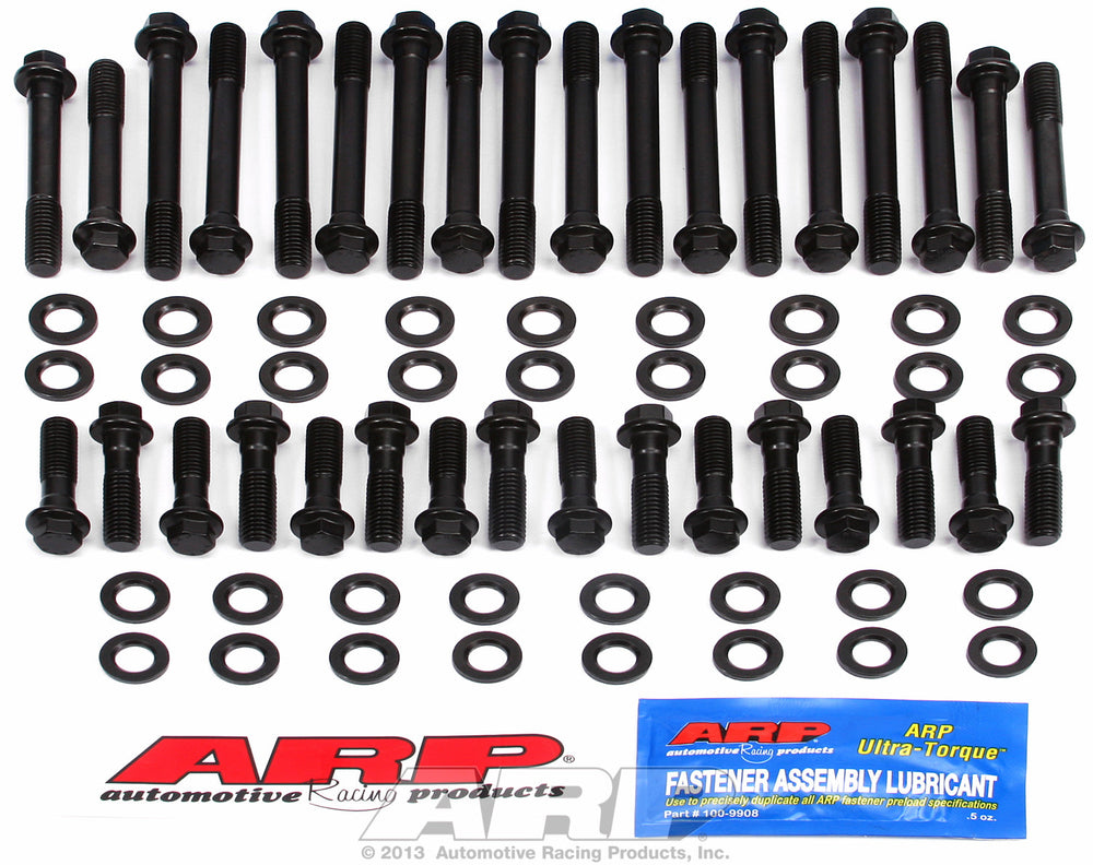 Cylinder Head Bolt Kit for Chevrolet 23° Cast iron OEM, Gen III Vortec/Truck, most Edelbrock, LT-AFR