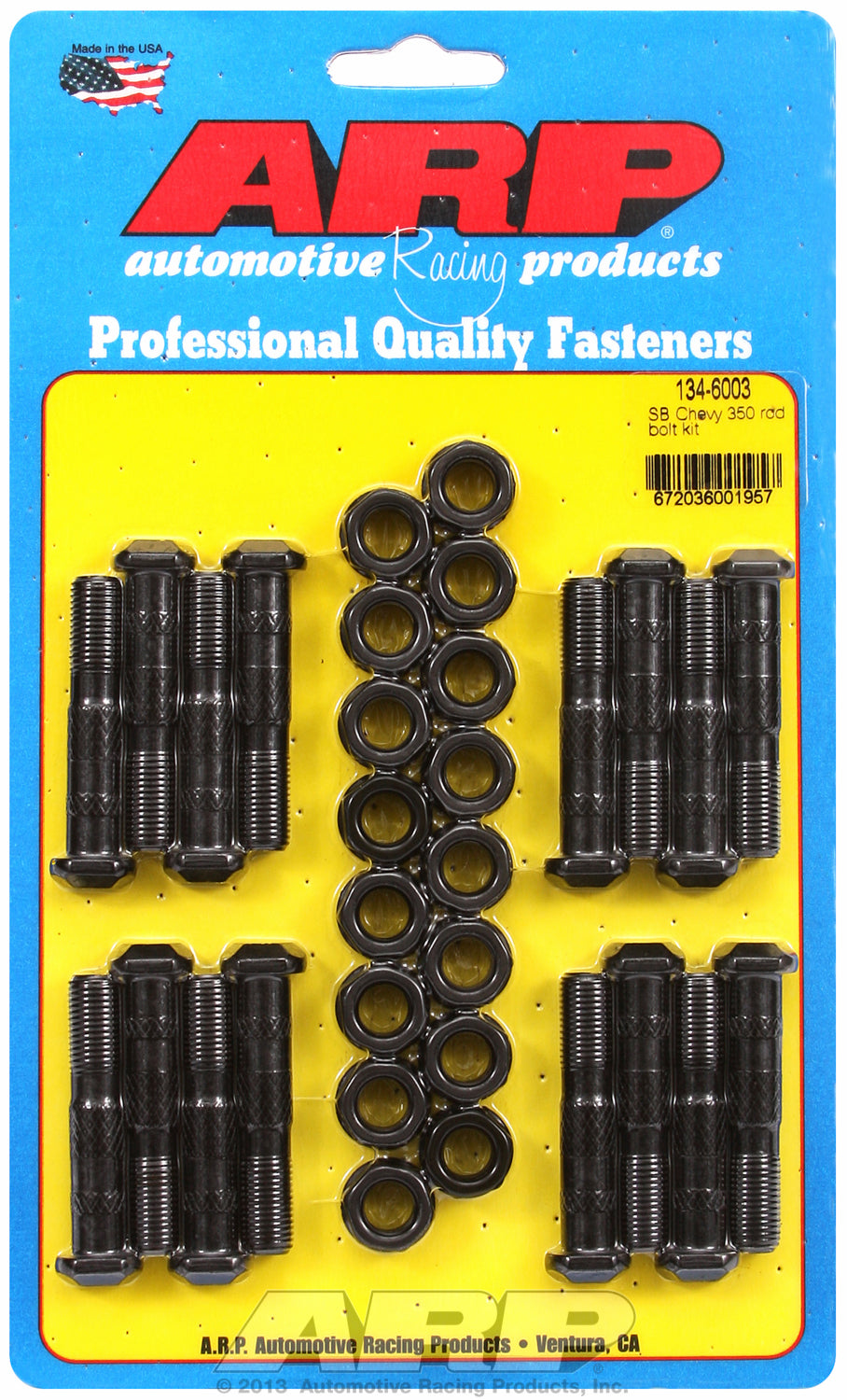 Hi-Perf 8740 Complete Rod Bolt Kit for Chevrolet 305-307-327-350 cid (large journal) 3/8˝