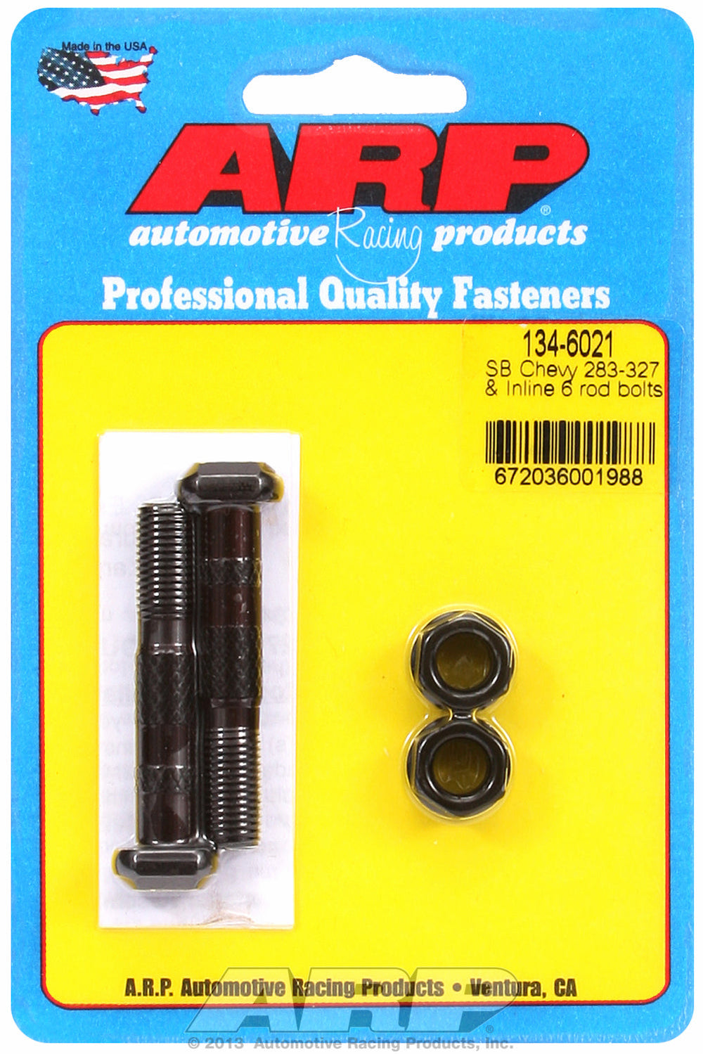 Hi-Perf 8740 (2-pc) Rod Bolt Kit for Chevrolet 265-283-327 cid (small journal) 11/32˝