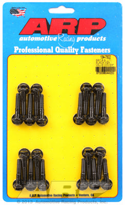 Valve Cover Bolt Kit for Cast Aluminum Covers Chevy GEN V 6.2L (LT1/ LT4) Black Oxide - Hex Head