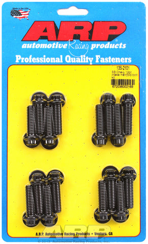 12-Pt Head Black Oxide Intake Manifold Bolts for Chevrolet 396-454 cid, 1.250˝ U.H.L.