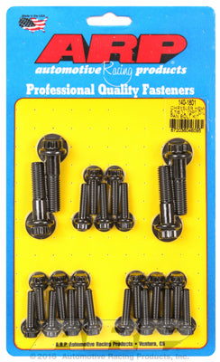 12-Pt Head Black Oxide Oil Pan Bolt Kit for Chrysler 5.7L & 6.1L Hemi