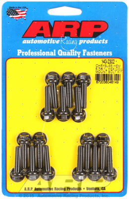 Coil Bracket Bolt Kit for Chrysler 5.7l & 6.1L Hemi Black Oxide - Hex Head