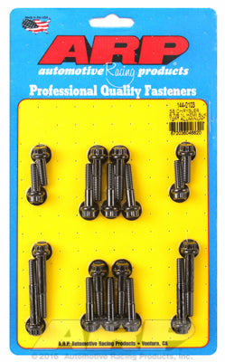 12-Pt Head Black Oxide Intake Manifold Bolts for Chrysler 5.7L & 6.1L Hemi with aluminum intake mani