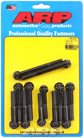 12-Pt Head Black Oxide Intake Manifold Bolts for Ford 351C, 351-400M