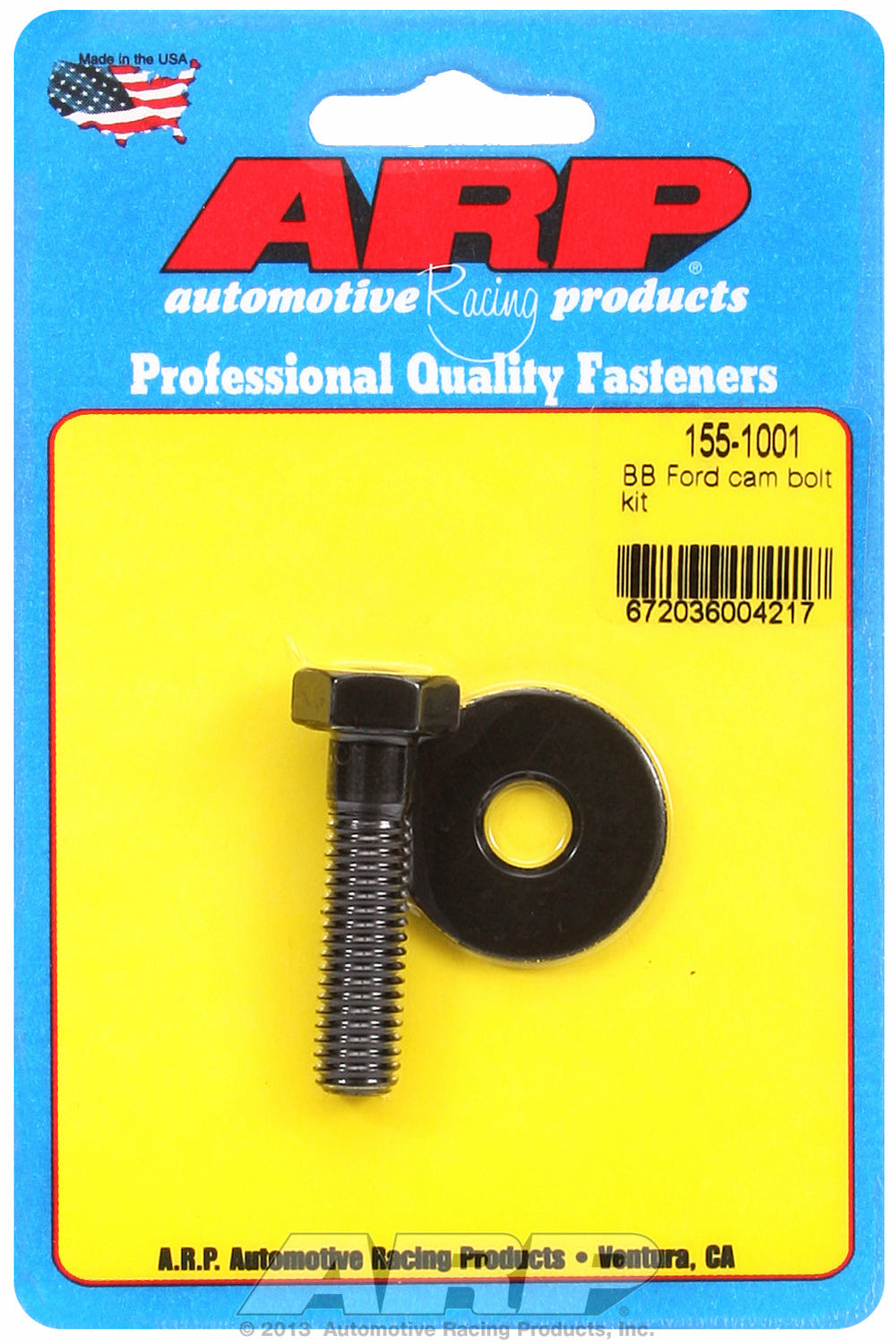 Cam Bolt Kit for Ford 302-351W cid (1969 & later)