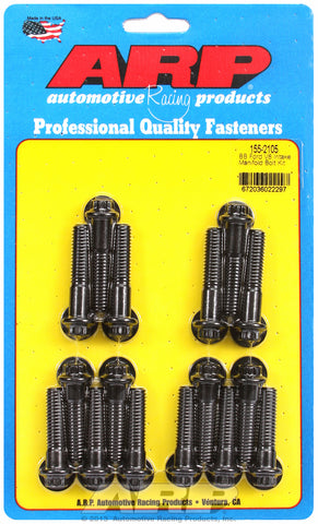 12-Pt Head Black Oxide Intake Manifold Bolts for Ford 429-460 cid