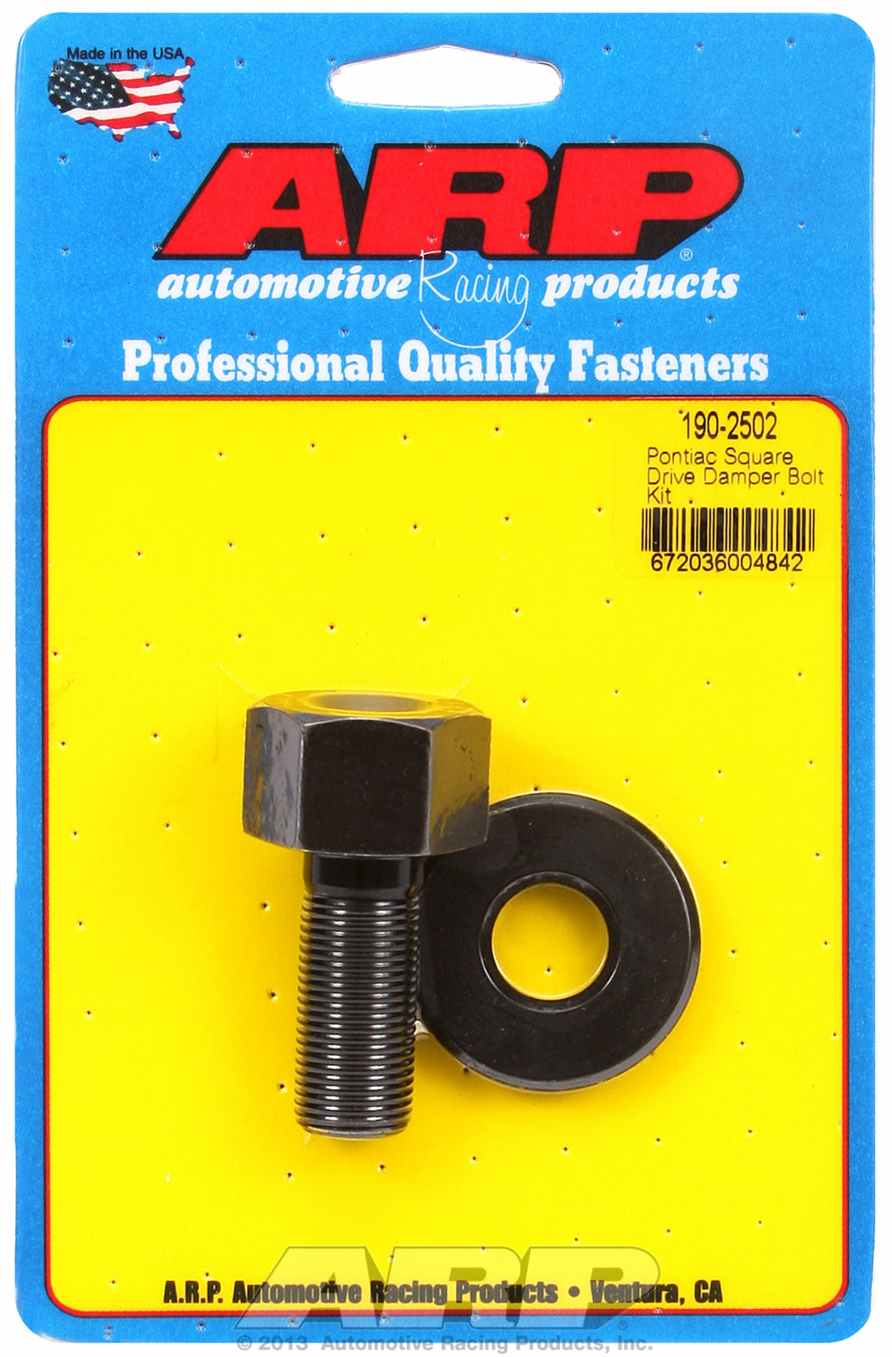 Square Drive Damper Bolts for Pontiac