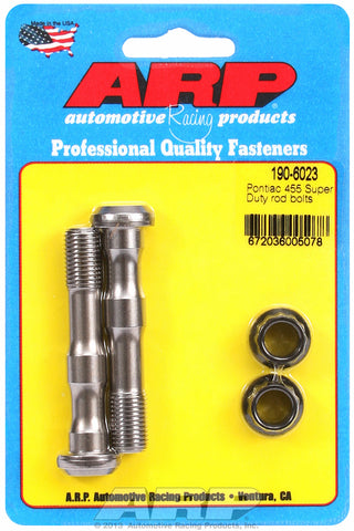 Hi-Perf 8740 (2-pc) Rod Bolt Kit for Pontiac 455 Super Duty 7/16˝