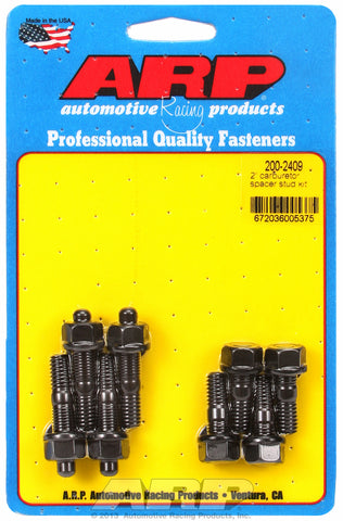 2˝ Moroso spacer Carb Stud Kit 1.250* (4) & 1.700 (4)in OAL