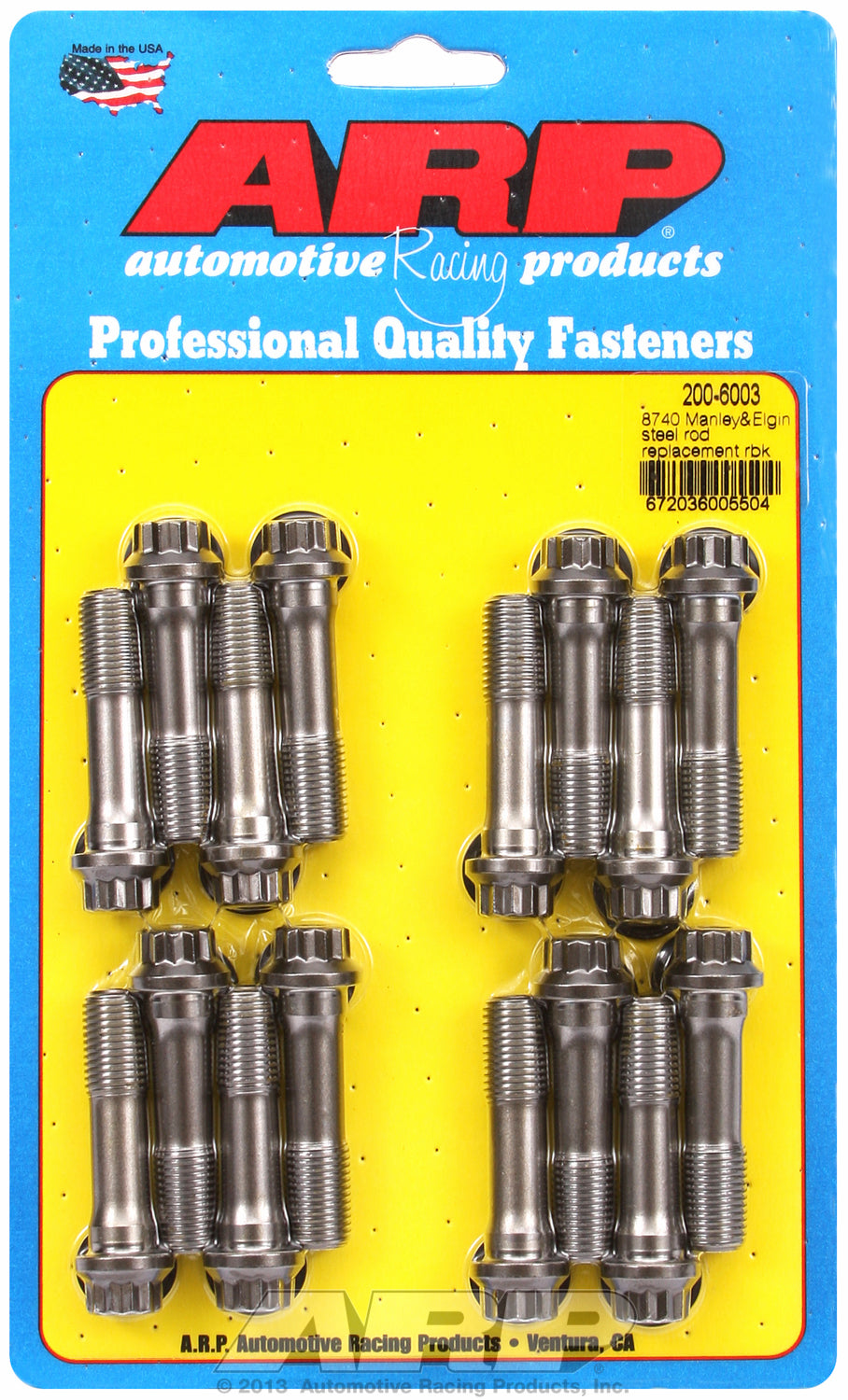 8740 General Replacement Rod Bolt Kit Complete Fits Manley & Elgin Steel Rod Replacement