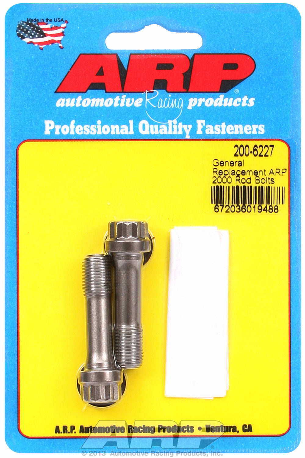 ARP2000 General Replacement Rod Bolt Kit 2-pc