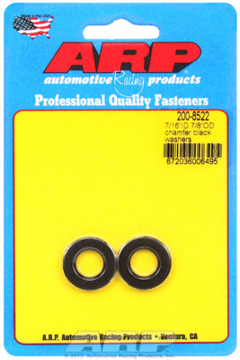 Black Oxide 1-PC Bulk SAE Special Purpose Washers w/ Chamfer