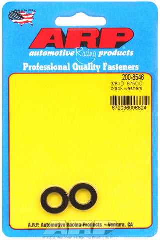 Black Oxide 2-PC Pack SAE Special Purpose Washers