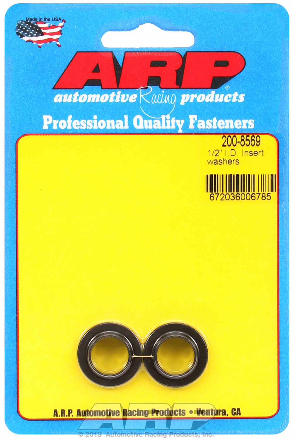 2-PC Pack Insert Washer 1/2 Inner Dia.
