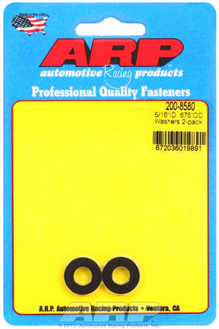 Black Oxide 2-PC Pack SAE Special Purpose Washers