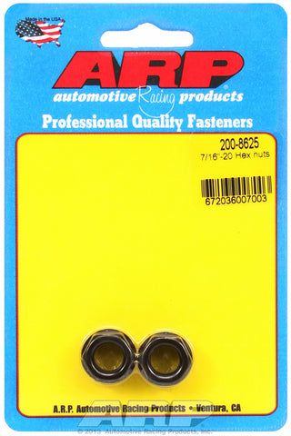 7/16-20 2-PC Pack Hex Nut