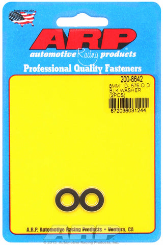 Black Oxide 2-PC Pack Metric Special Purpose Washers