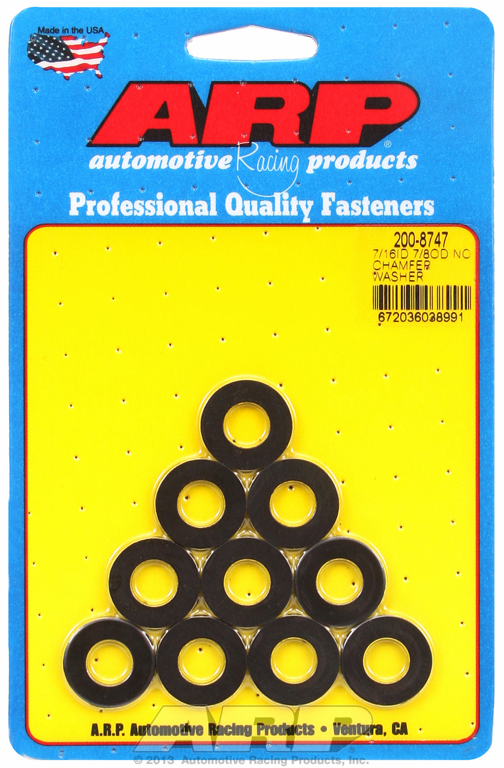 Black Oxide 10-PC PackSAE Special Purpose Washers