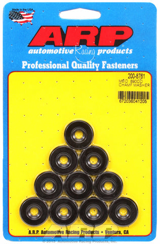 Black Oxide 10-PC Pack Metric Special Purpose Washers