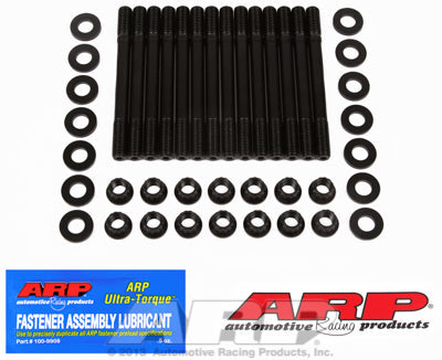 Cylinder Head Studs for BMW 2.5L (M50), 3.0L (S50US) & 3.2L (S52US) inline 6 ARP2000 12-pt Nuts