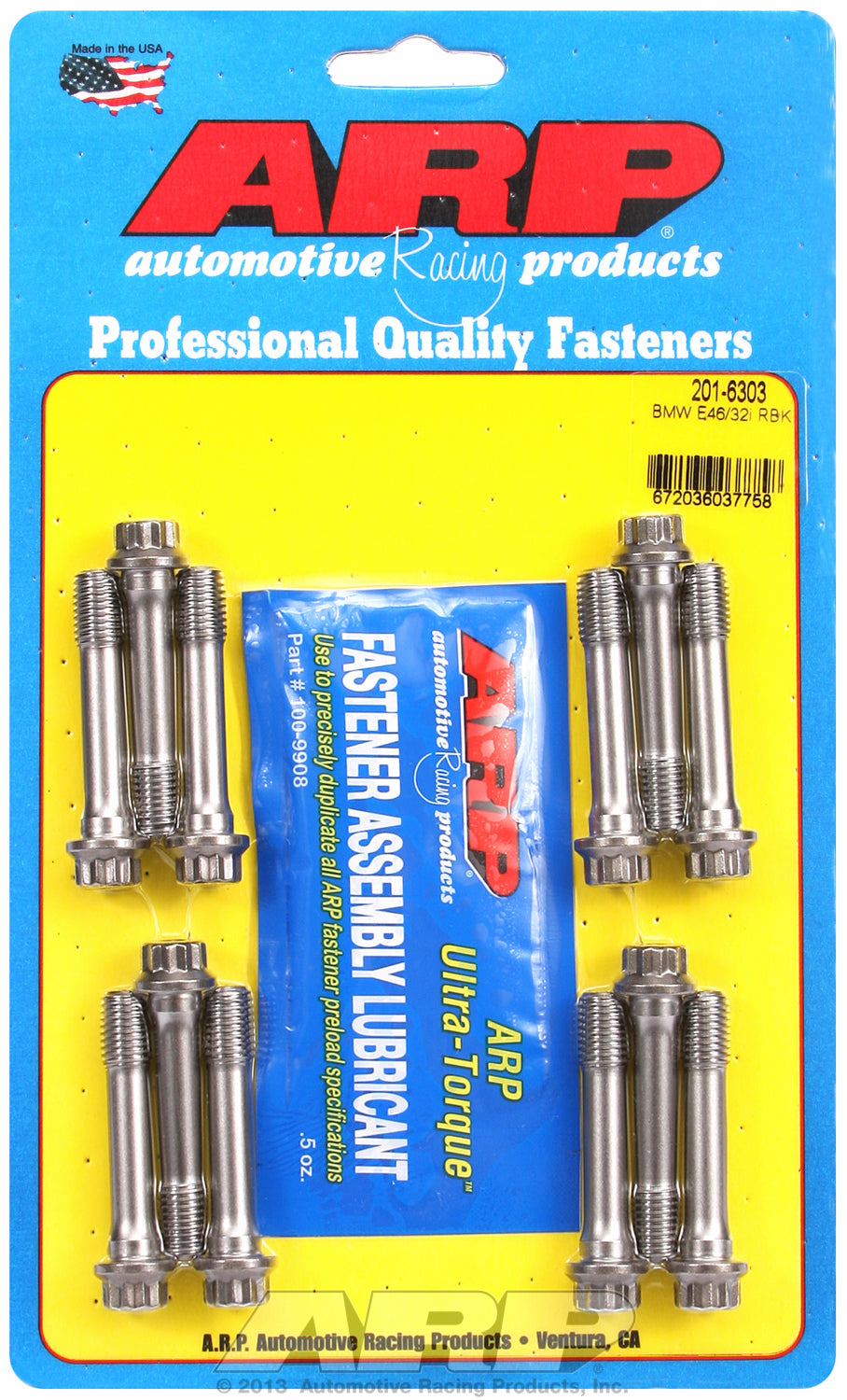 Pro Series ARP2000 Complete Rod Bolt Kit for BMW 2.8L (M52/M52TU) & 3.0L (M54) inline 6 M9 x 47mm UH